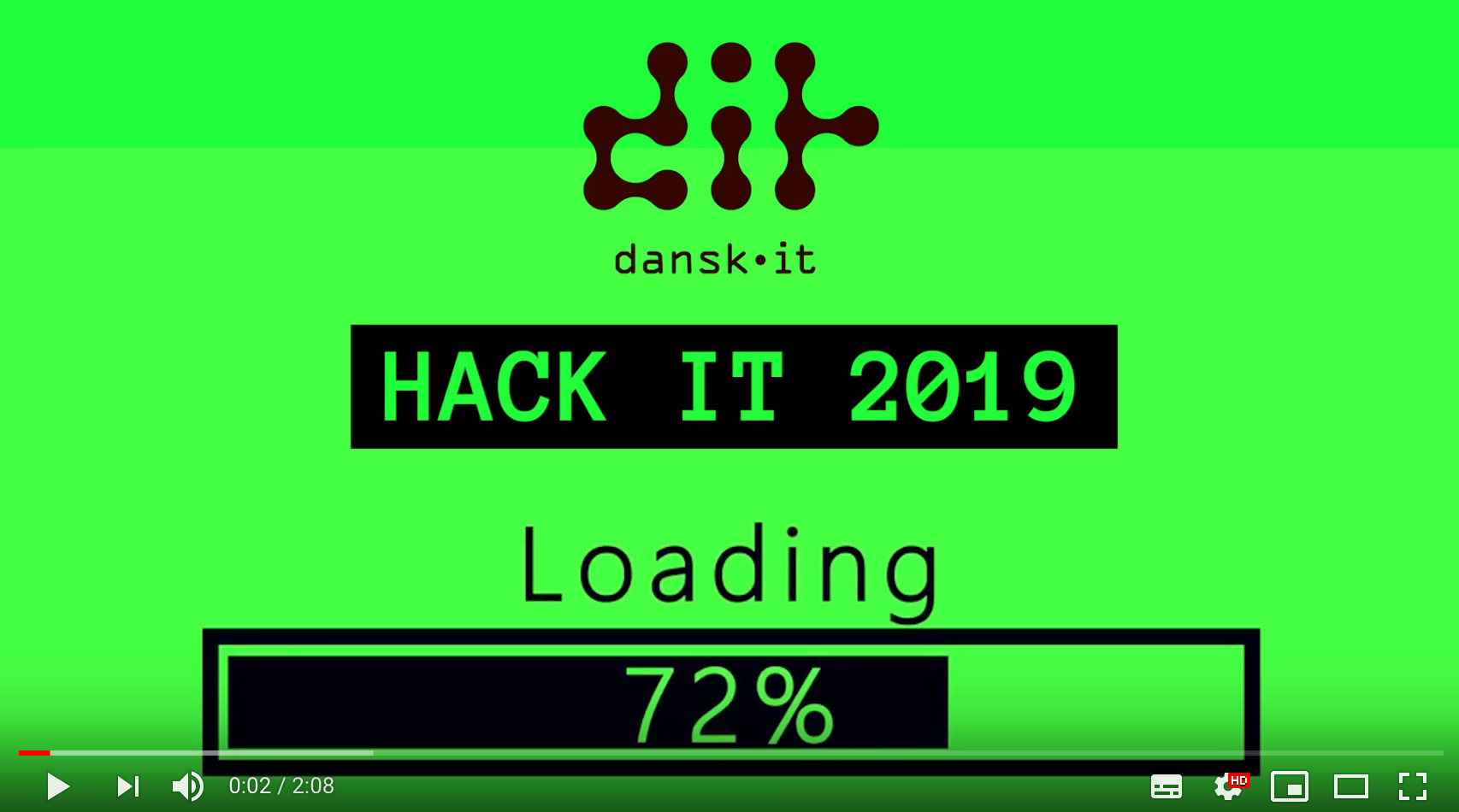 Se videoen fra Hack IT 2019: Unge it-studerende dyster i svære discipliner 